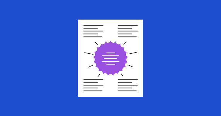 Contrast principle in DTP design.