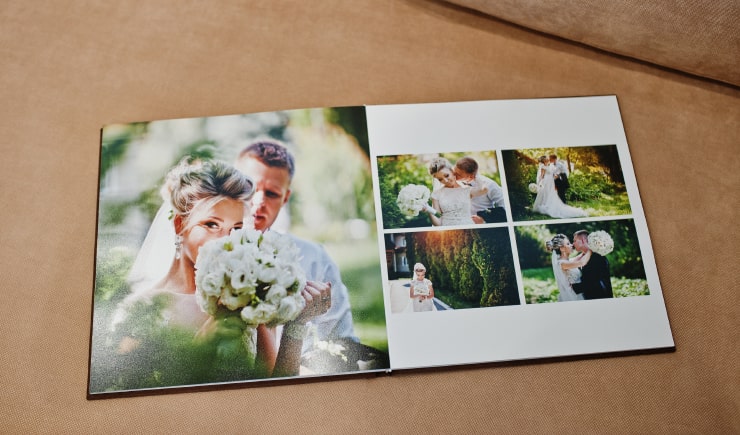 Hardcover photo book