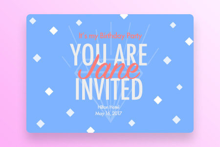 Birthday Invitation Templates