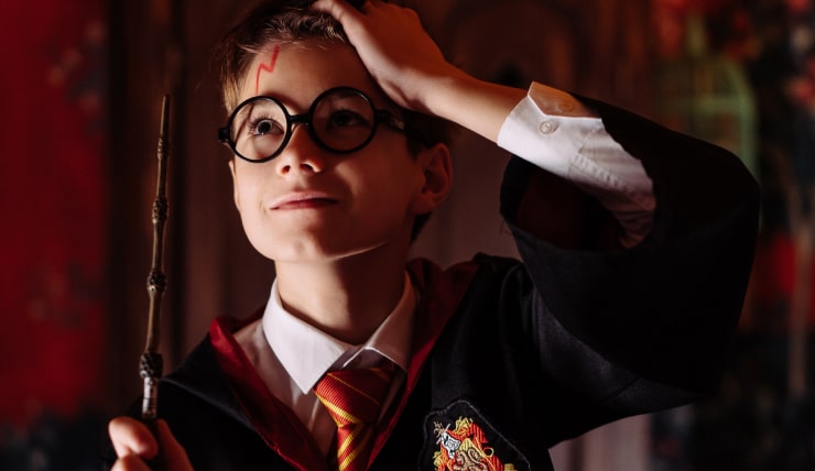Harry Potter party theme.