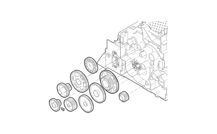 Technical illustration of an auto part.