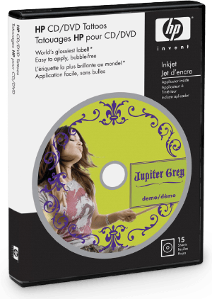HP CD/DVD Tattoos