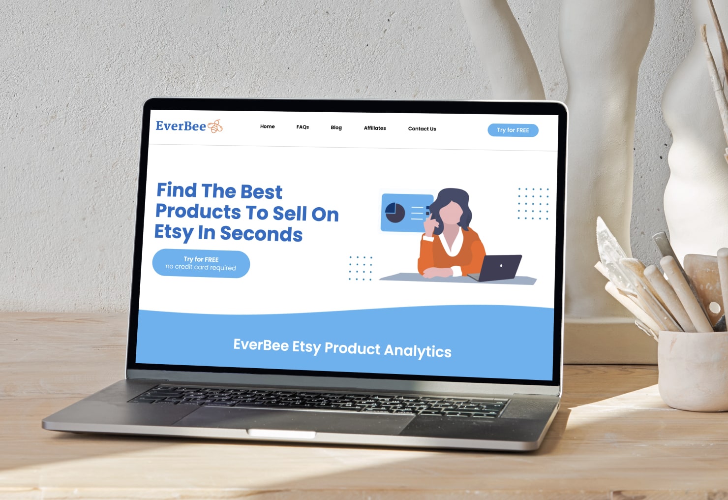 EverBee home page.