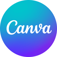 Canva icon.