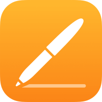Apple Pages icon.