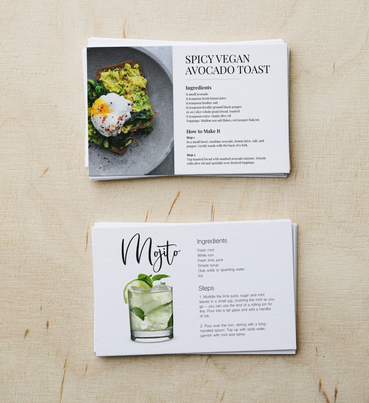 How to Design and Print DIY Recipe Cards on Your Mac