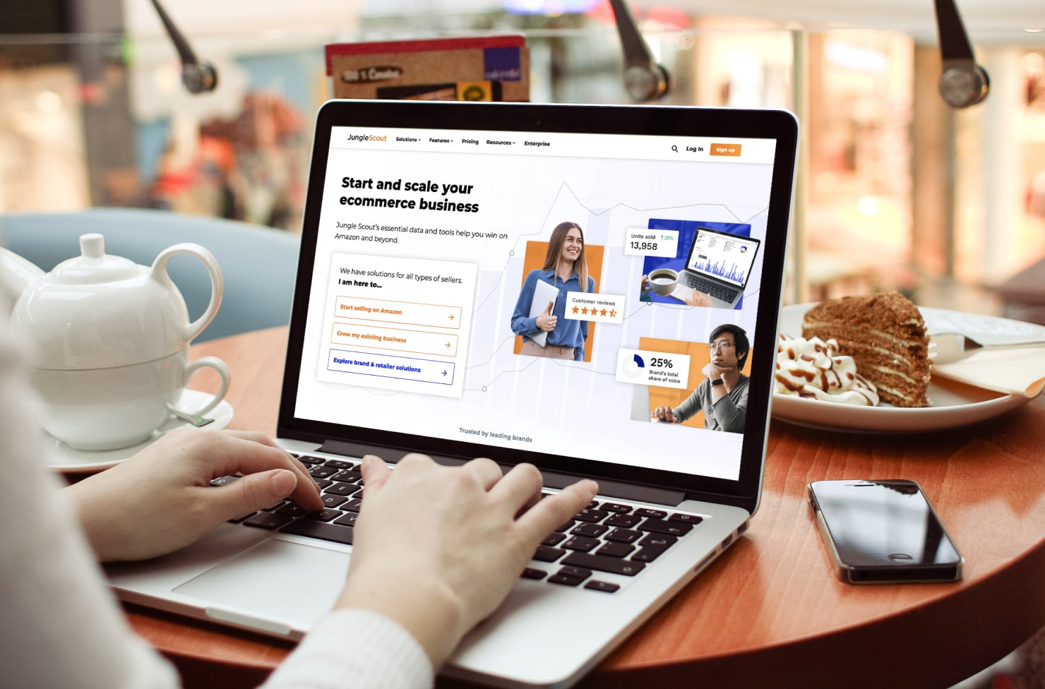 Amazon main page.