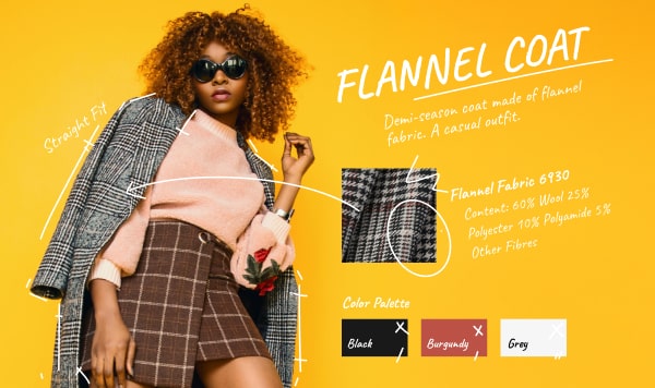 How to Create a Professional Lookbook on a Mac Without Design Skills article preview with a model wearing sunglasses and a plaid flannel coat.