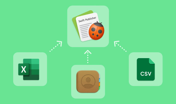 Mastering Mail Merge in Swift Publisher for Mac article preview. 