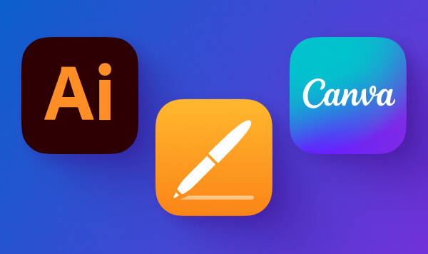 Top Page Layout Apps for iPad and iPhone article preview with publishing apps logos.