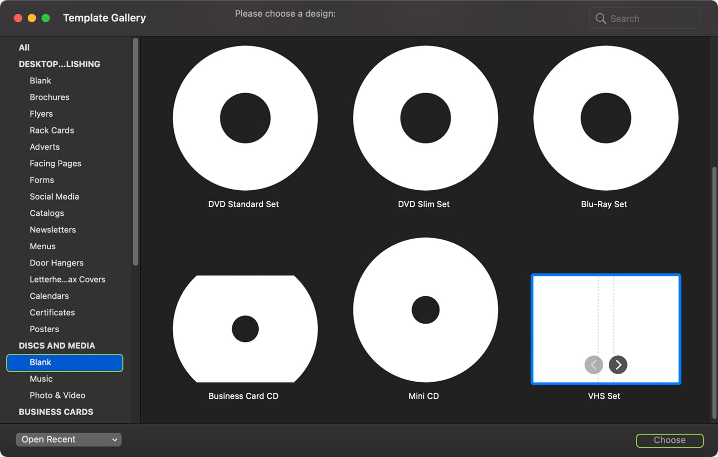 How to Design VHS Cassette Covers Swift Publisher for Mac