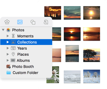 Image of the Media Library window in Swift Publisher