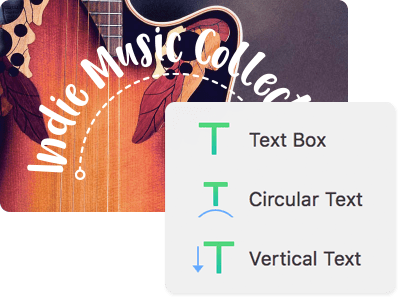 Text tools of Swift Publisher