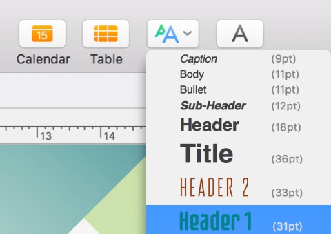 Preview image for Editing and Using Text Styles video tutorial