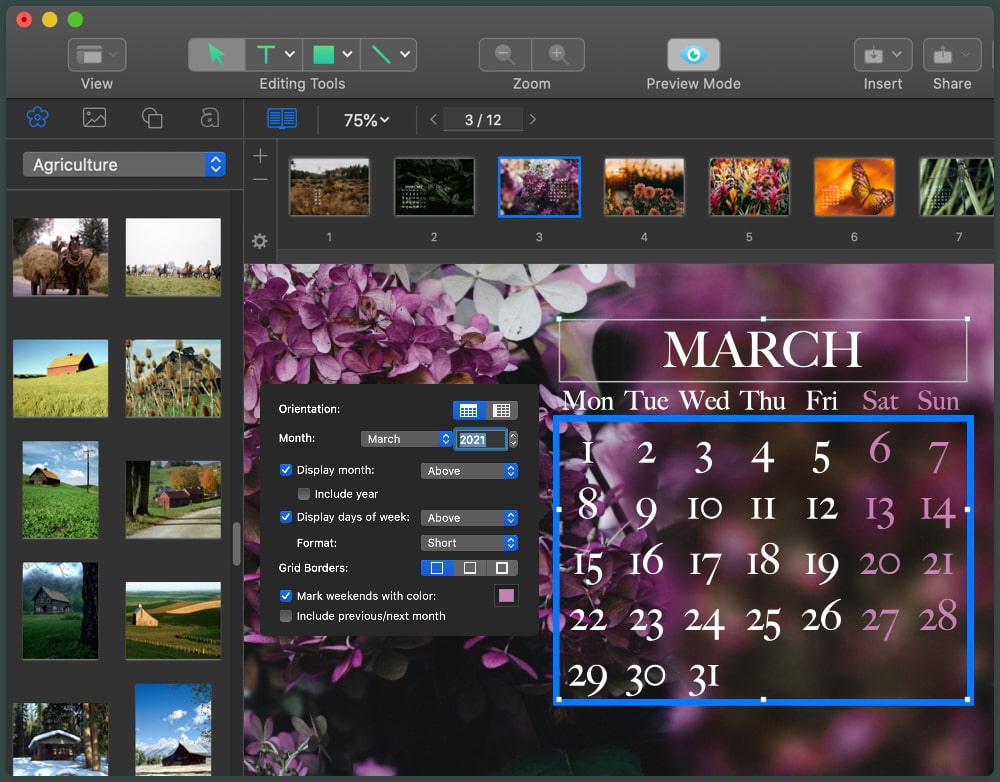 Swift Publisher for Mac The Ultimate Calendar Design Tool