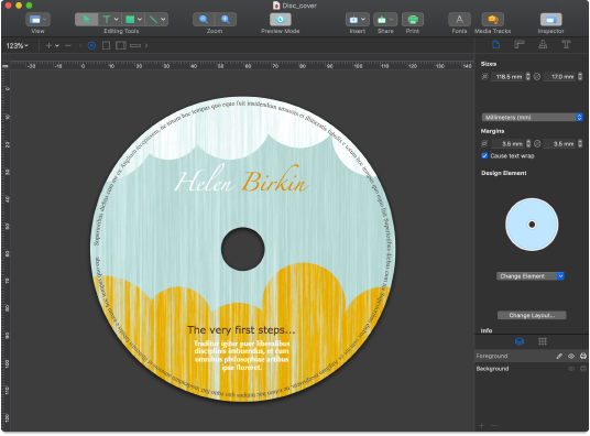 CD and DVD Label Software for Mac | Swift