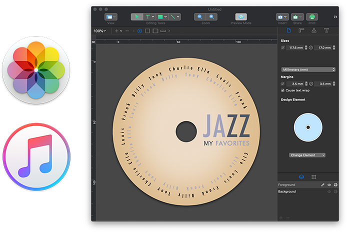 Cd And Dvd Label Software For Mac Swift Publisher