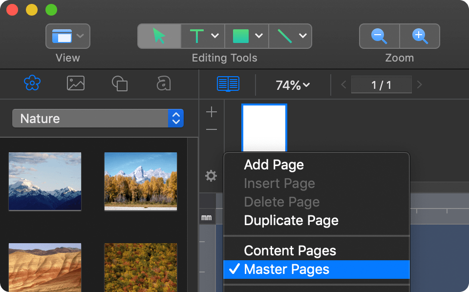 Newsletter Creator for Mac Swift Publisher