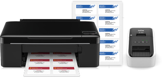 Label paper and label printers support