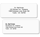 Address Labels With Barcodes