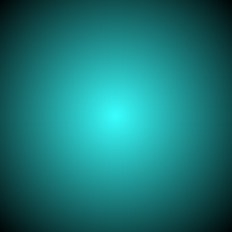 Color transition for radial gradient